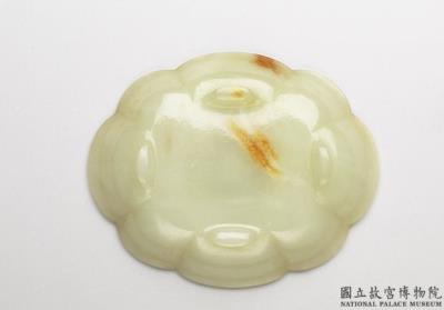 图片[2]-Jade begonia-shaped pot stand, Qing dynasty (1644-1911)-China Archive